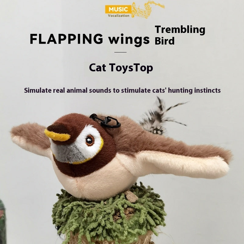 Electric Flapping Plush Pet Toy – Sound & Motion Interactive Toy