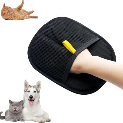 Pet Hair Removal Gloves – Electrostatic Brush for Cats & Dogs