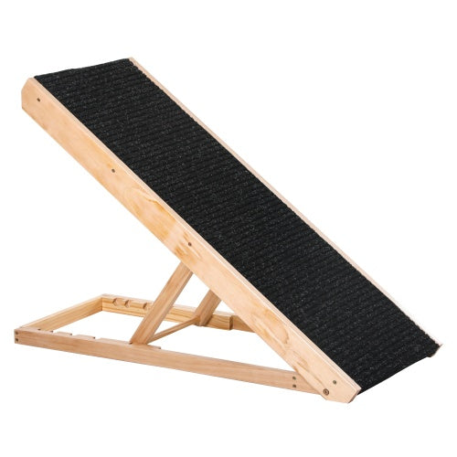Adjustable Foldable Pet Ramp – Elevated Ramp for Dogs, Cats & Rabbits